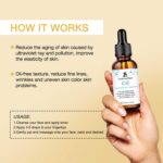 Vitamin CE Serum with Ferulic Acid – Brightening & Firming Serum for Face – Anti-Aging & Spot Corrector (1 oz) - Image 3